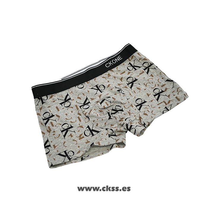 Boxer Calvin Klein Hombre CK One Prints Colors Gris